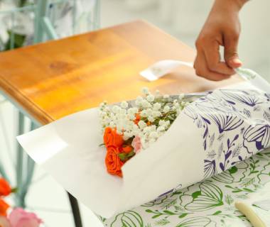 Corporate event arrangements by Pompon Studio